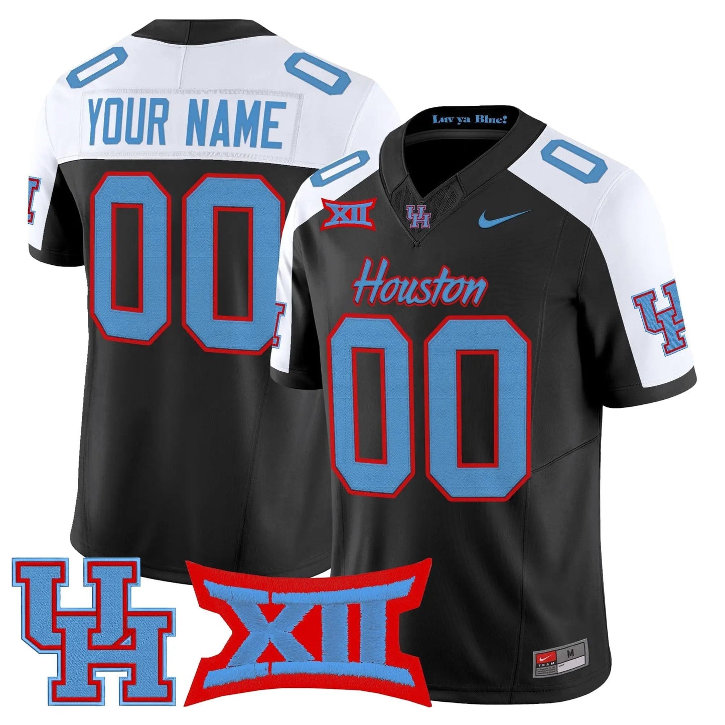 Houston Cougars 2026 Vapor Limited Custom Jersey - Stitched