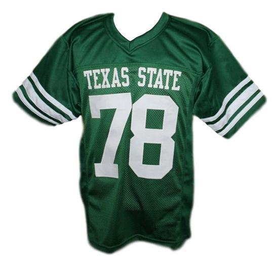 Krimm #78 Necessary Roughness Texas State Football Jersey Green