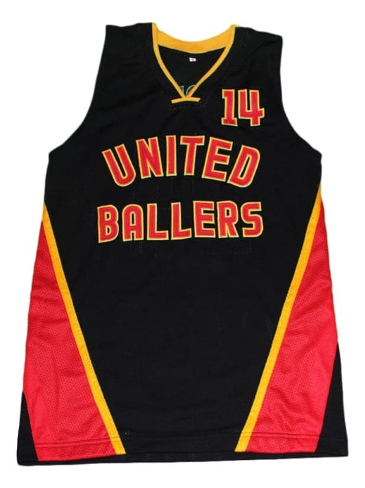 Dirk Nowitzki Dirty Jersey #14 United Ballers Basketball Black