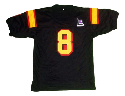 Clark Kent Jersey #8 Custom Unsigned Football Stitched Black