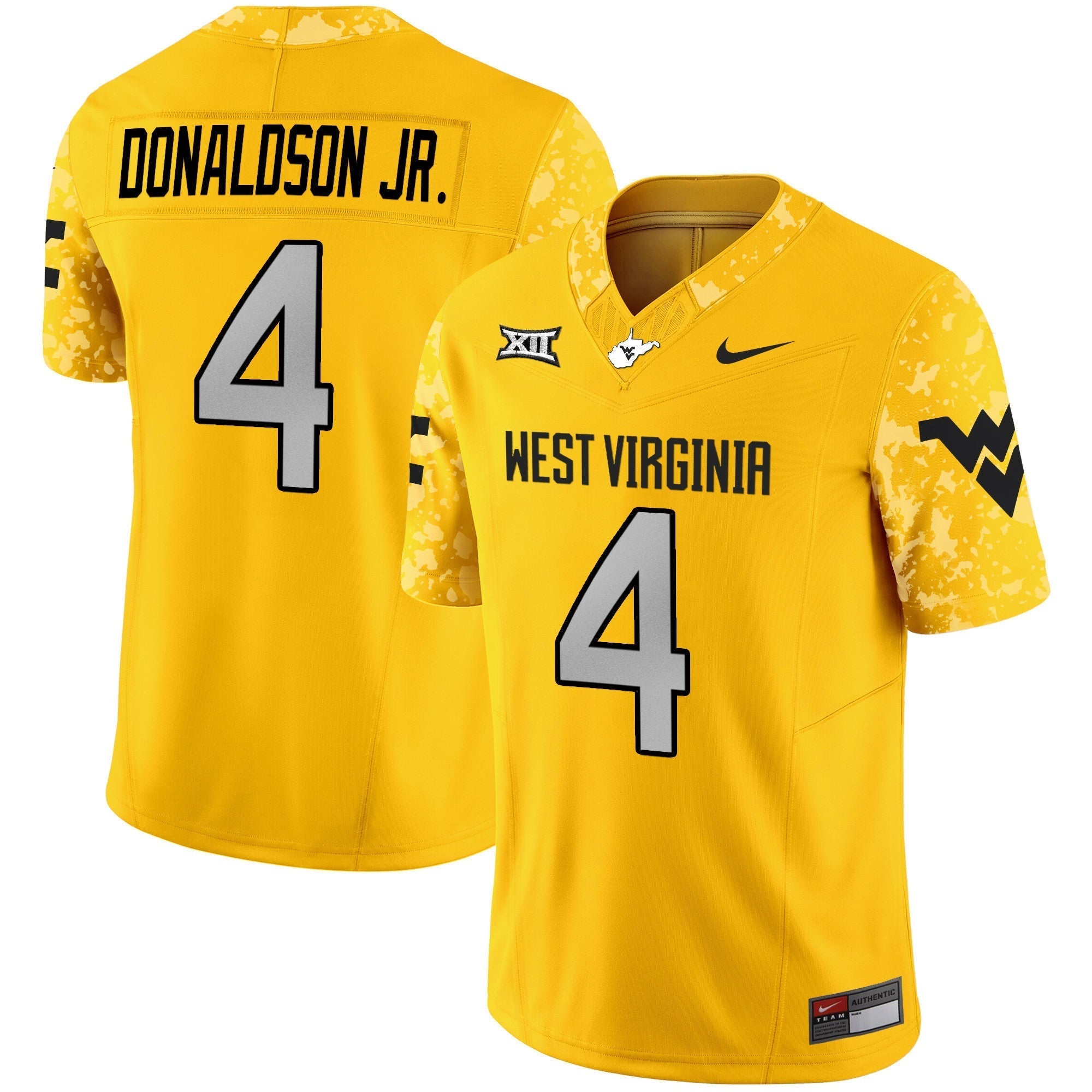 Men West Virginia Mountaineers 2024 Vapor Limited Jersey V2 - All Stitched