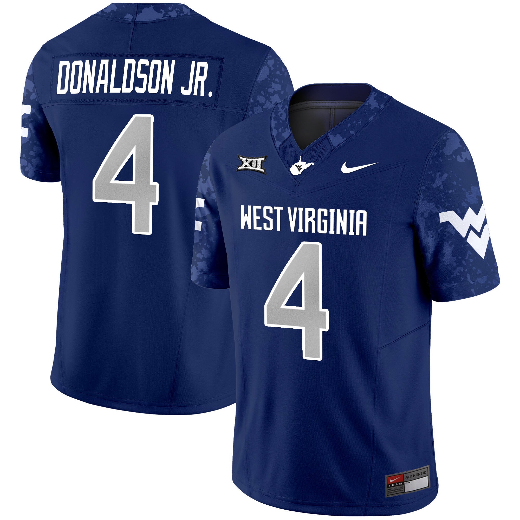 Men West Virginia Mountaineers 2024 Vapor Limited Jersey V2 - All Stitched