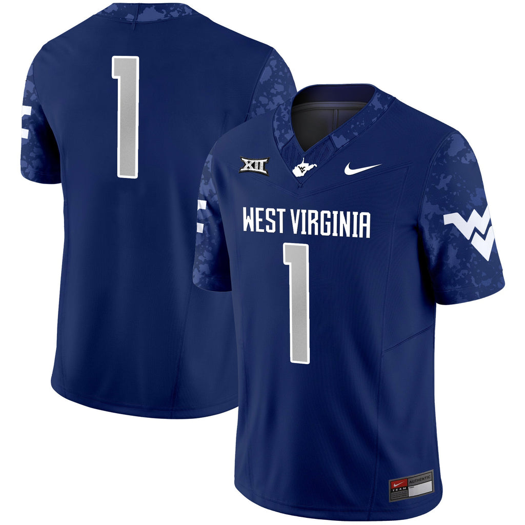 Men West Virginia Mountaineers 2024 Vapor Limited Jersey V2 - All Stitched