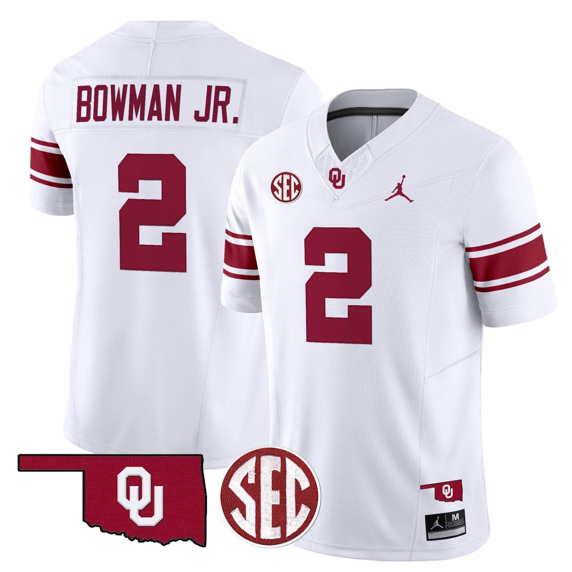 Men Oklahoma Sooners Throwback Vapor Limited Jersey - All Stitched