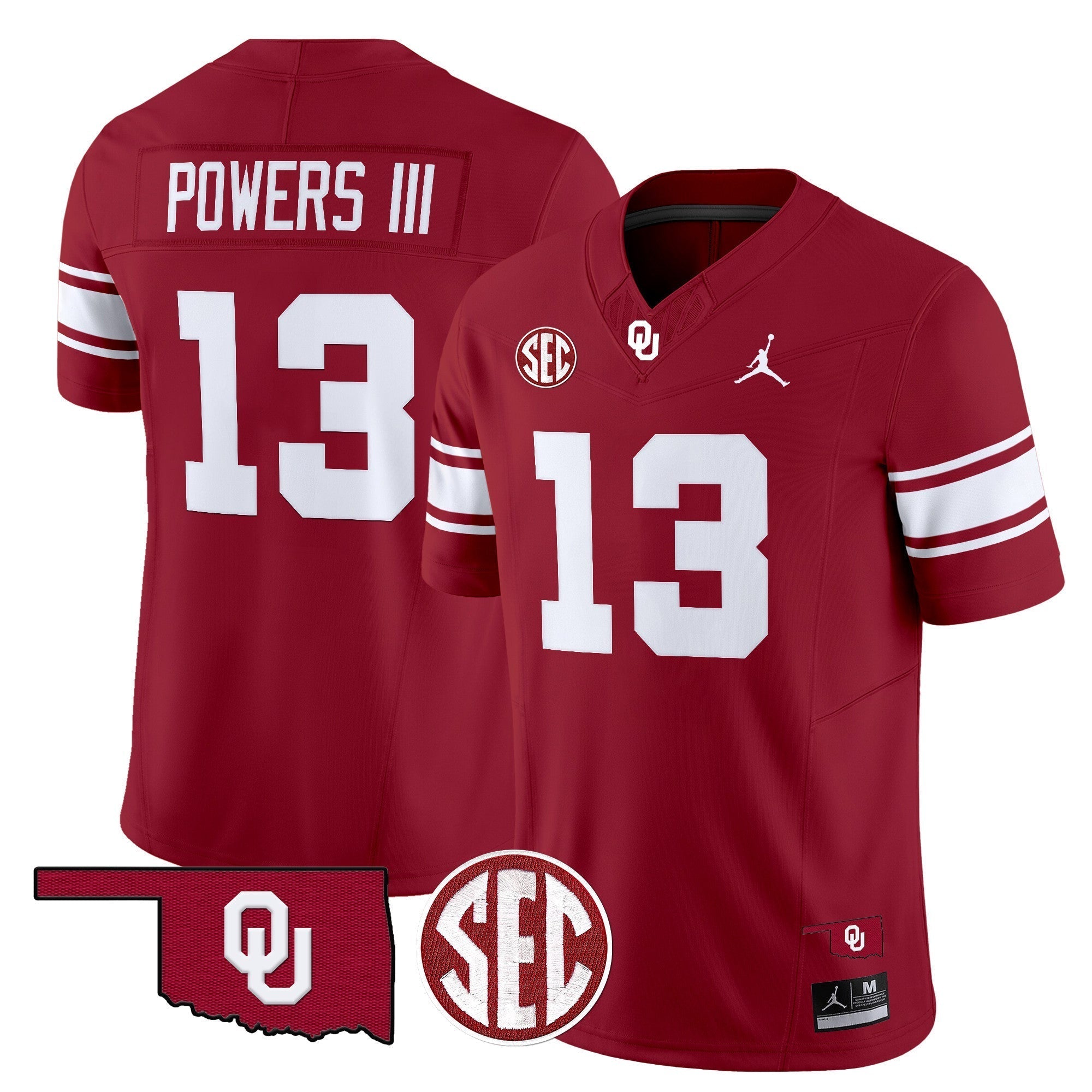Men Oklahoma Sooners Throwback Vapor Limited Jersey - All Stitched