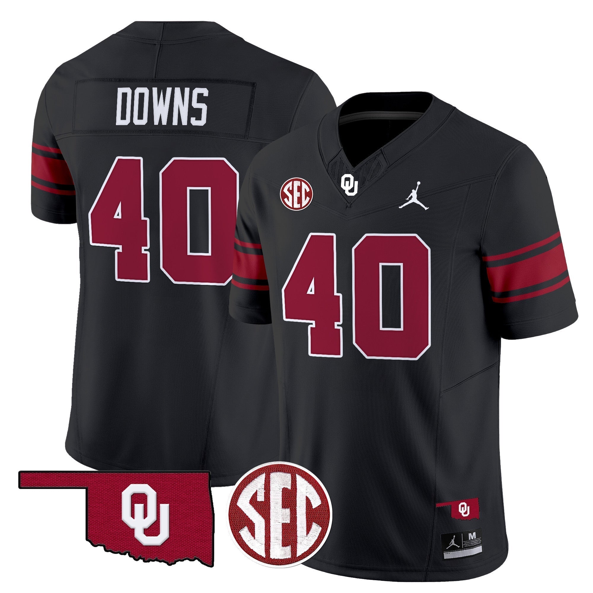 Men Oklahoma Sooners Throwback Vapor Limited Jersey - All Stitched