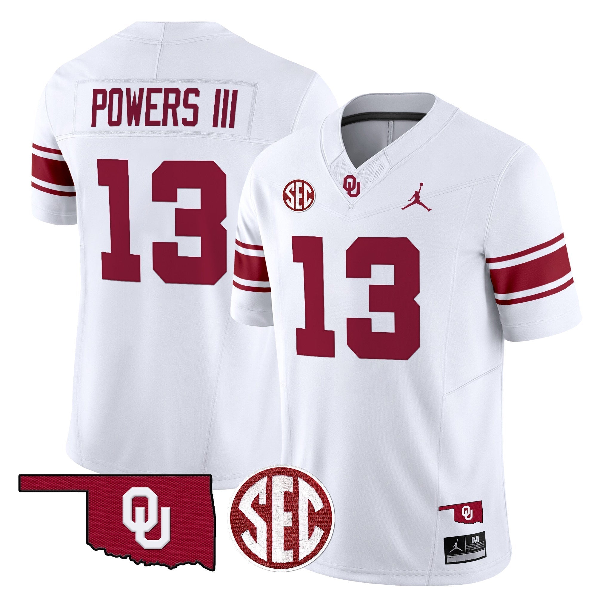 Men Oklahoma Sooners Throwback Vapor Limited Jersey - All Stitched