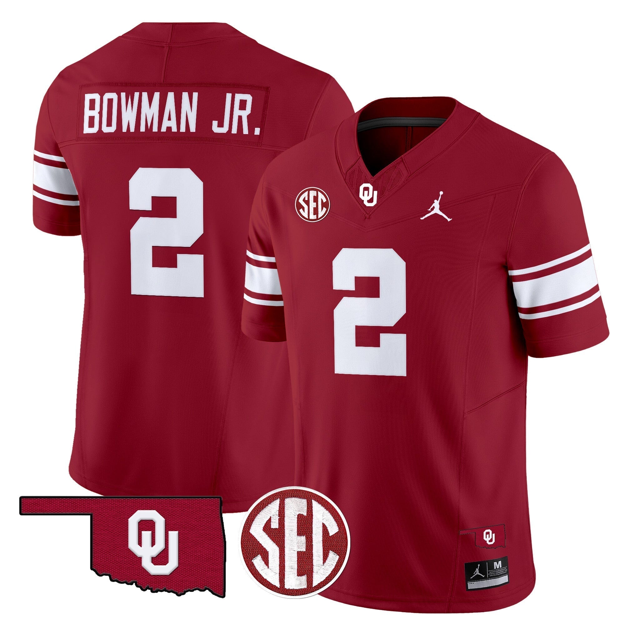 Men Oklahoma Sooners Throwback Vapor Limited Jersey - All Stitched