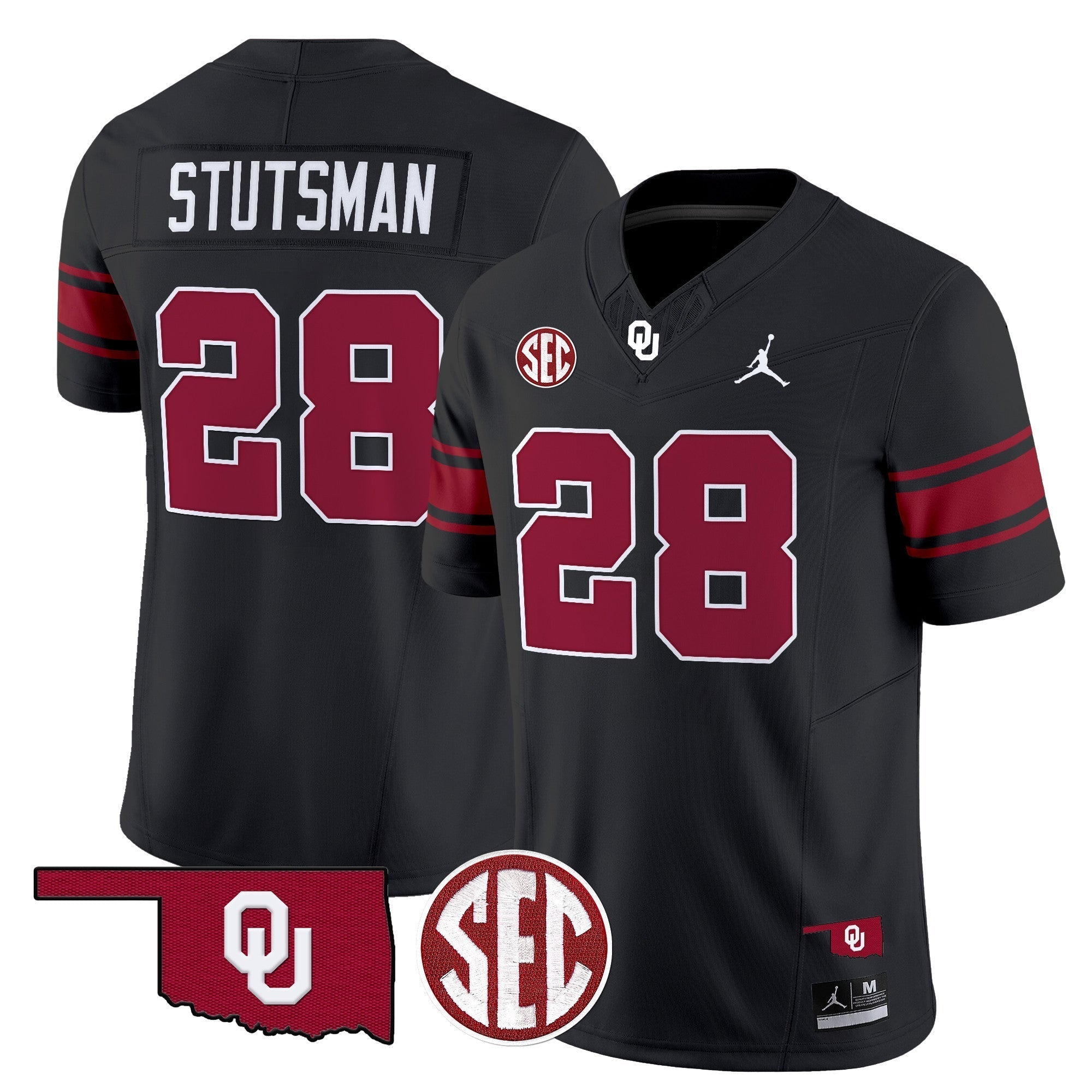 Men Oklahoma Sooners Throwback Vapor Limited Jersey - All Stitched