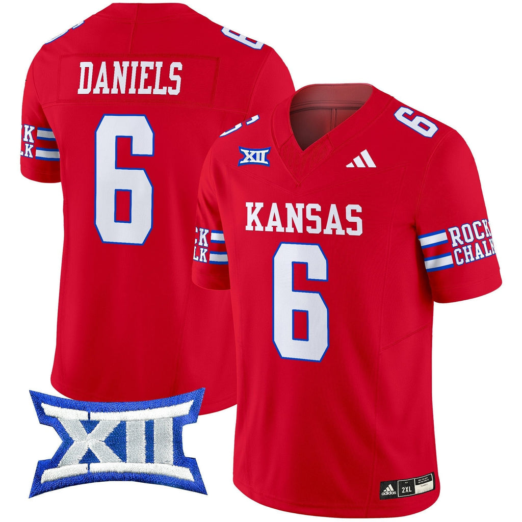 Men Kansas Jayhawks 2024 Vapor Limited Jersey - All Stitched