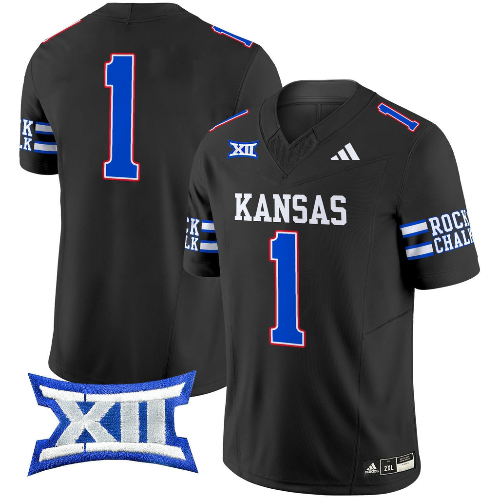 Men Kansas Jayhawks 2024 Vapor Limited Jersey - All Stitched