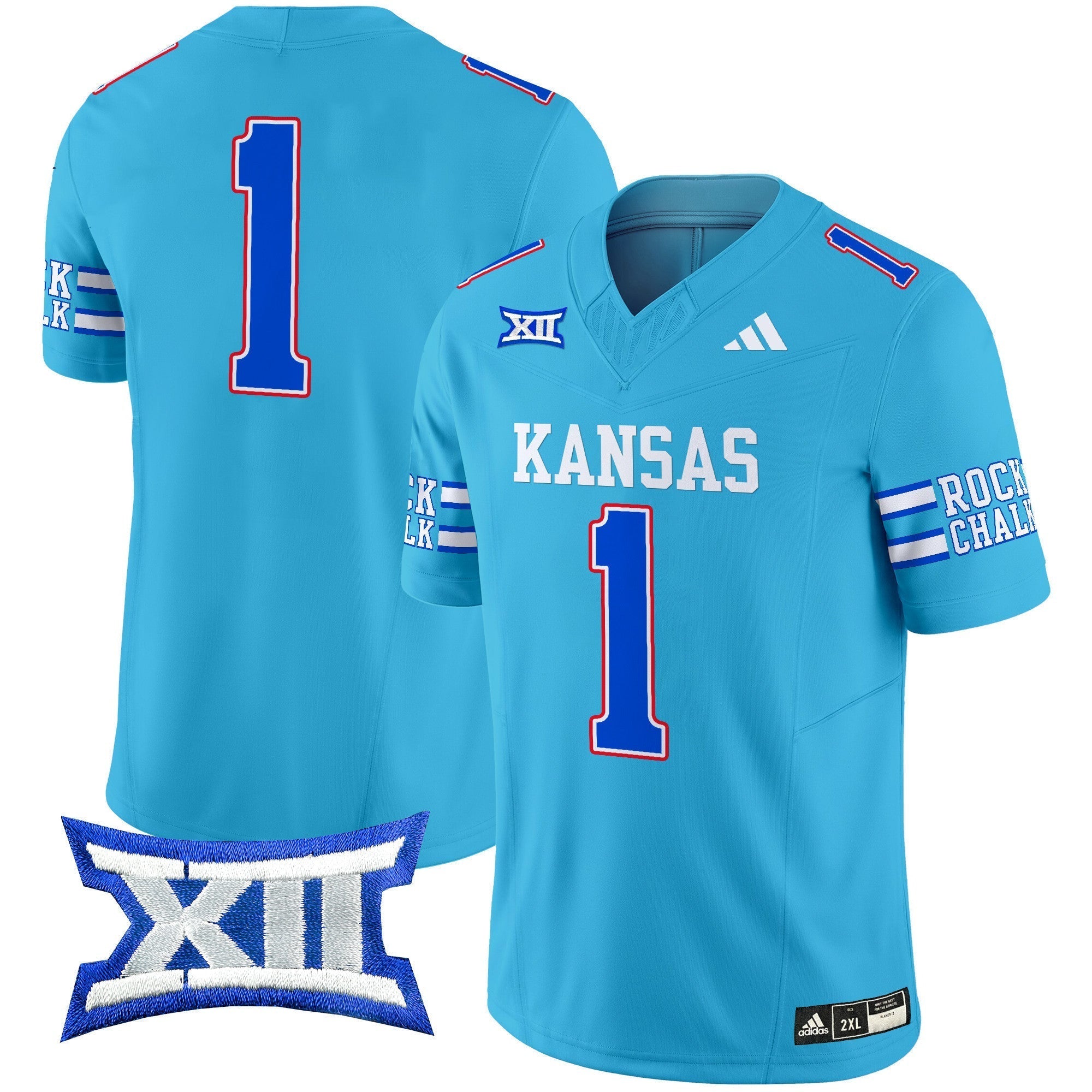Men Kansas Jayhawks 2024 Vapor Limited Jersey - All Stitched