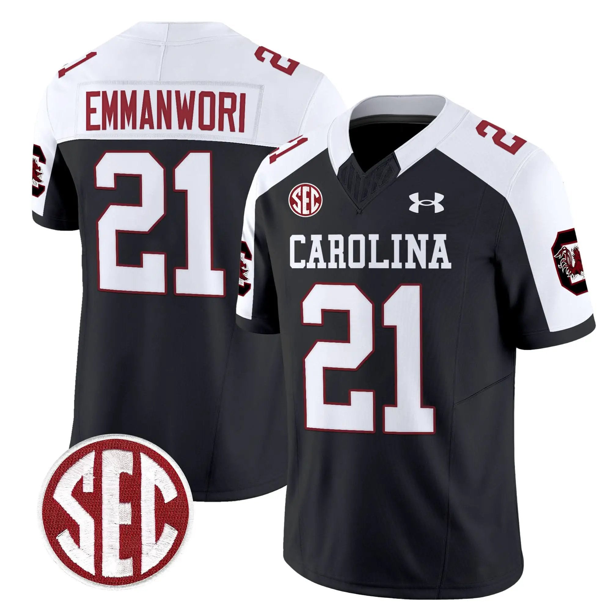 Men South Carolina Gamecocks Football 1980 Throwback Vapor Limited Jersey V2
