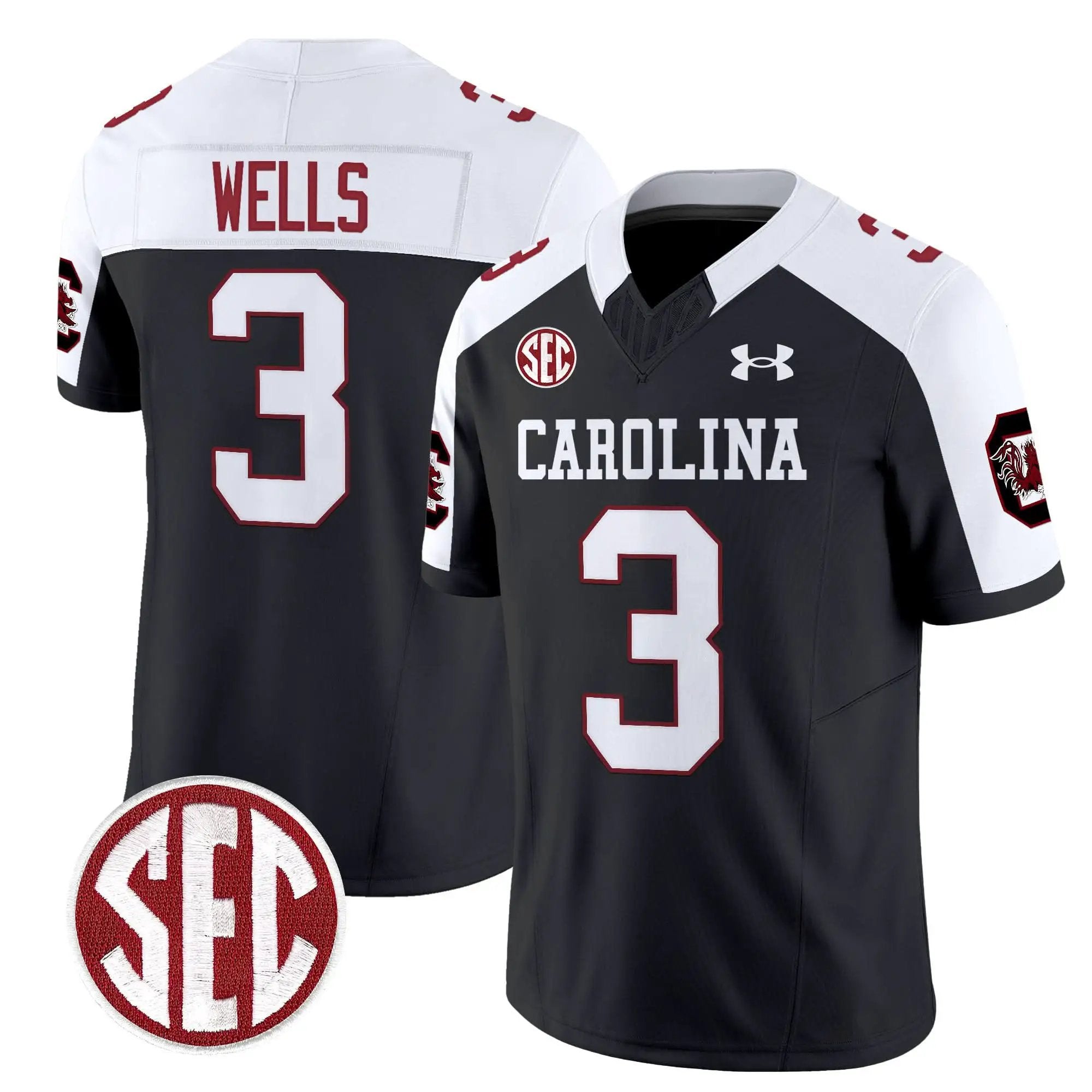 Men South Carolina Gamecocks Football 1980 Throwback Vapor Limited Jersey V2