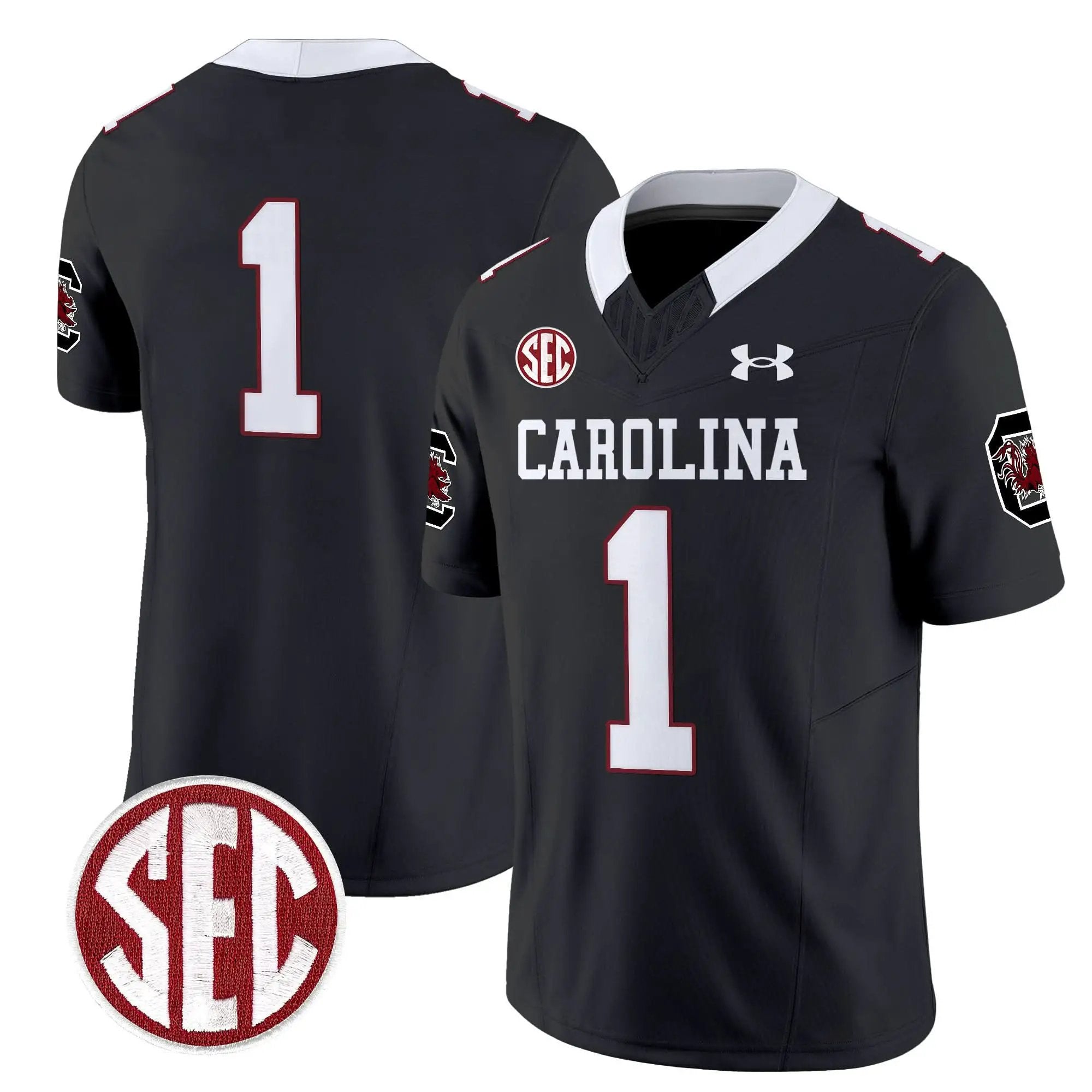 Men South Carolina Gamecocks Football 1980 Throwback Vapor Limited Jersey V2