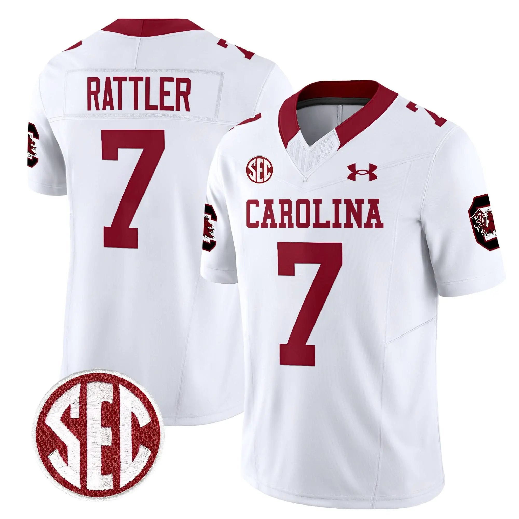 Men South Carolina Gamecocks Football 1980 Throwback Vapor Limited Jersey V2