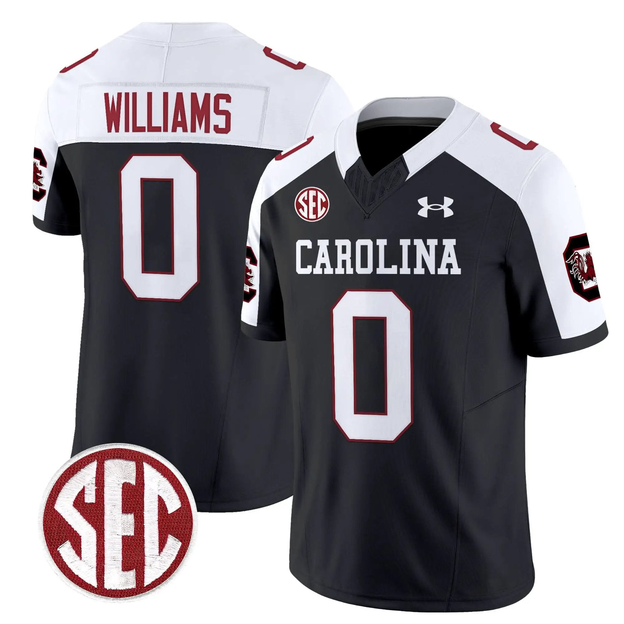Men South Carolina Gamecocks Football 1980 Throwback Vapor Limited Jersey V2