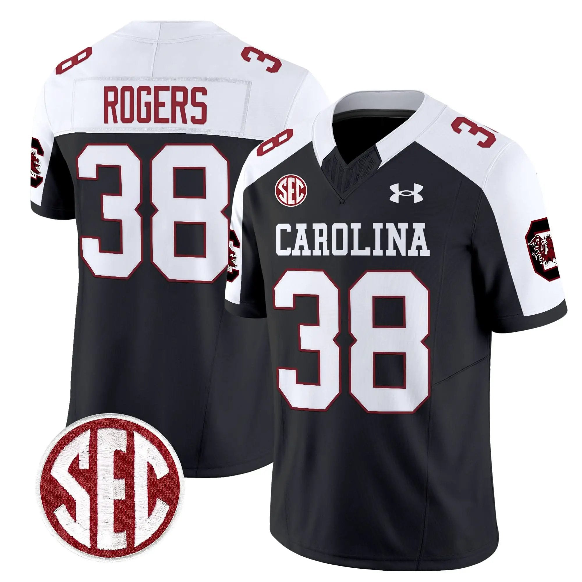 Men South Carolina Gamecocks Football 1980 Throwback Vapor Limited Jersey V2