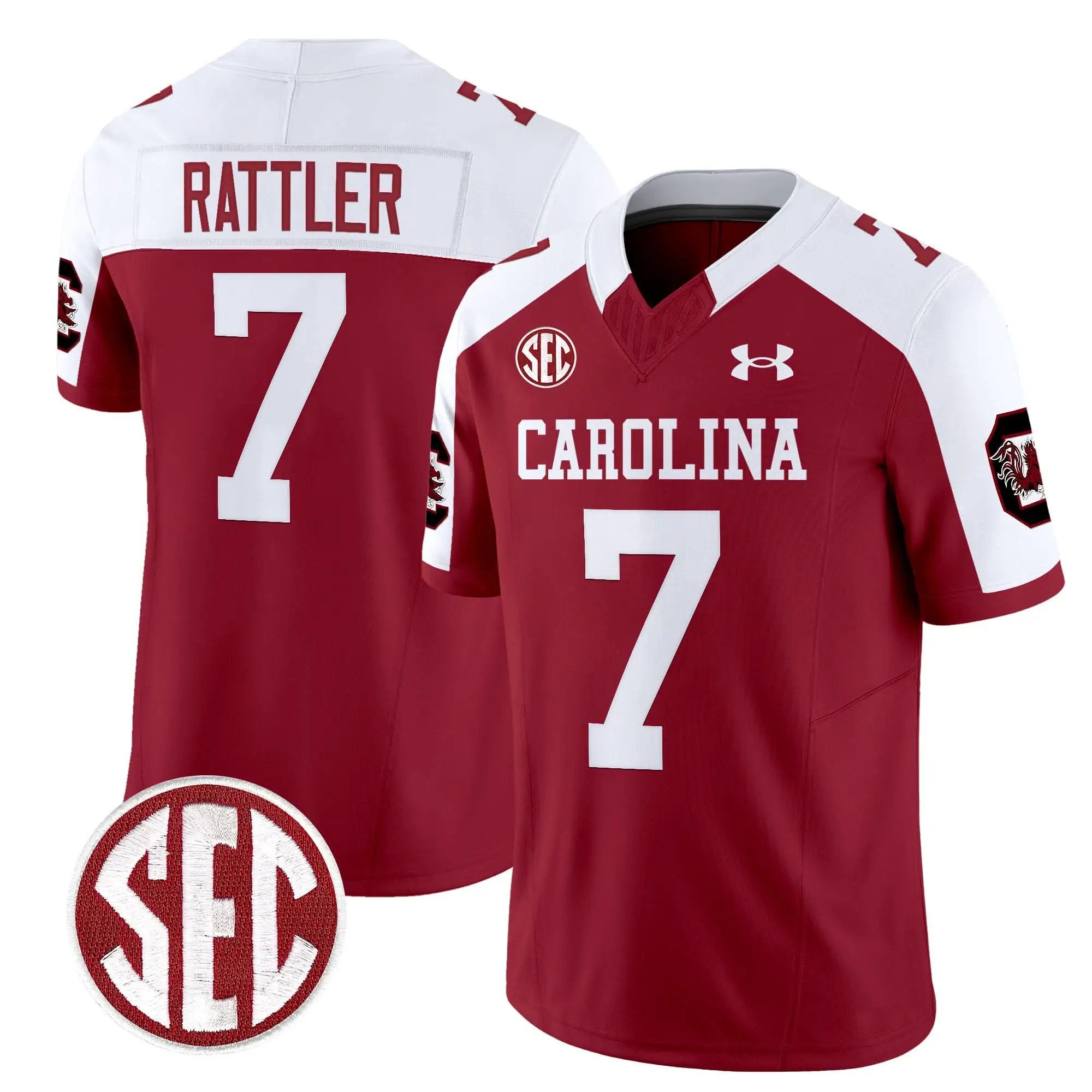 Men South Carolina Gamecocks Football 1980 Throwback Vapor Limited Jersey V2