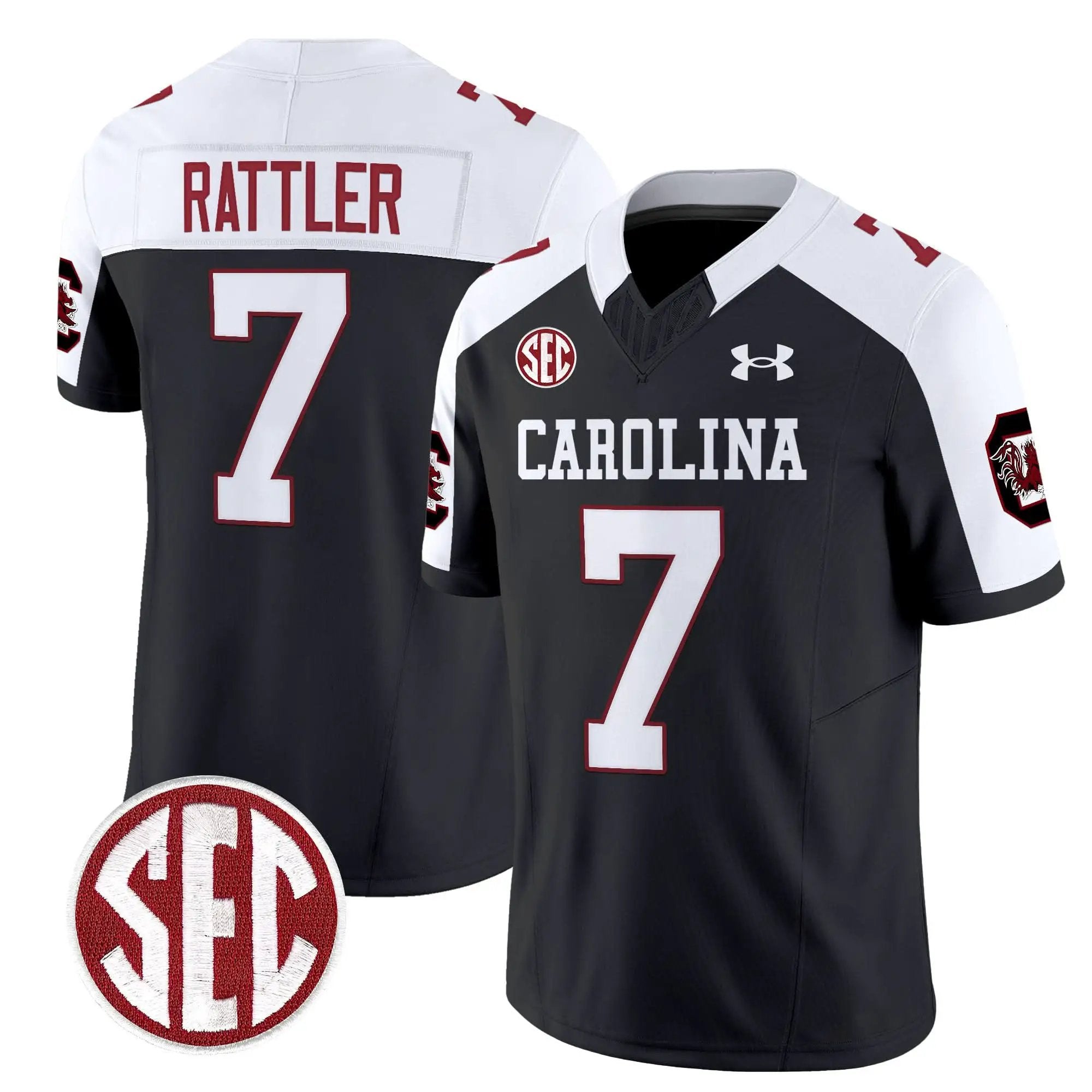 Men South Carolina Gamecocks Football 1980 Throwback Vapor Limited Jersey V2