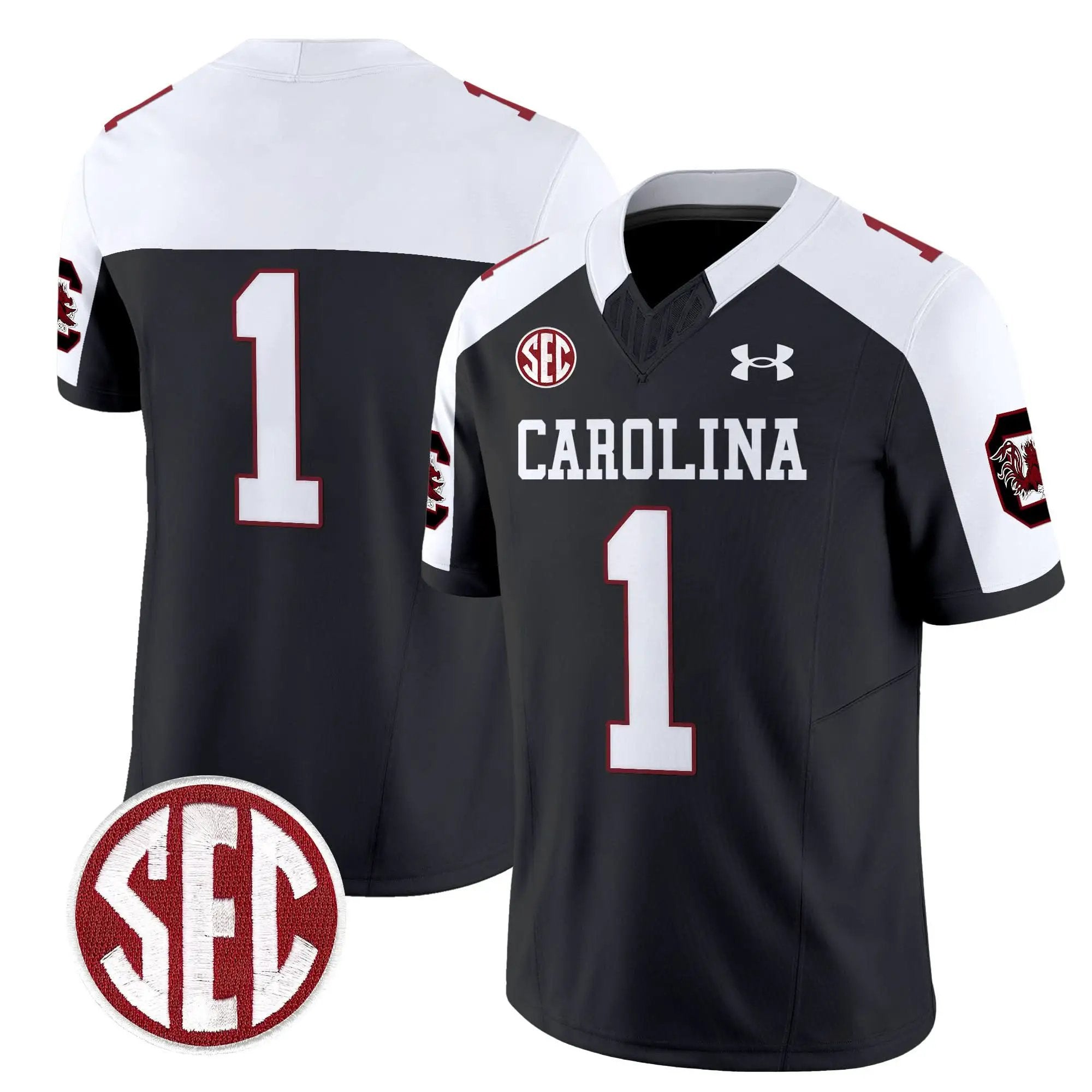 Men South Carolina Gamecocks Football 1980 Throwback Vapor Limited Jersey V2