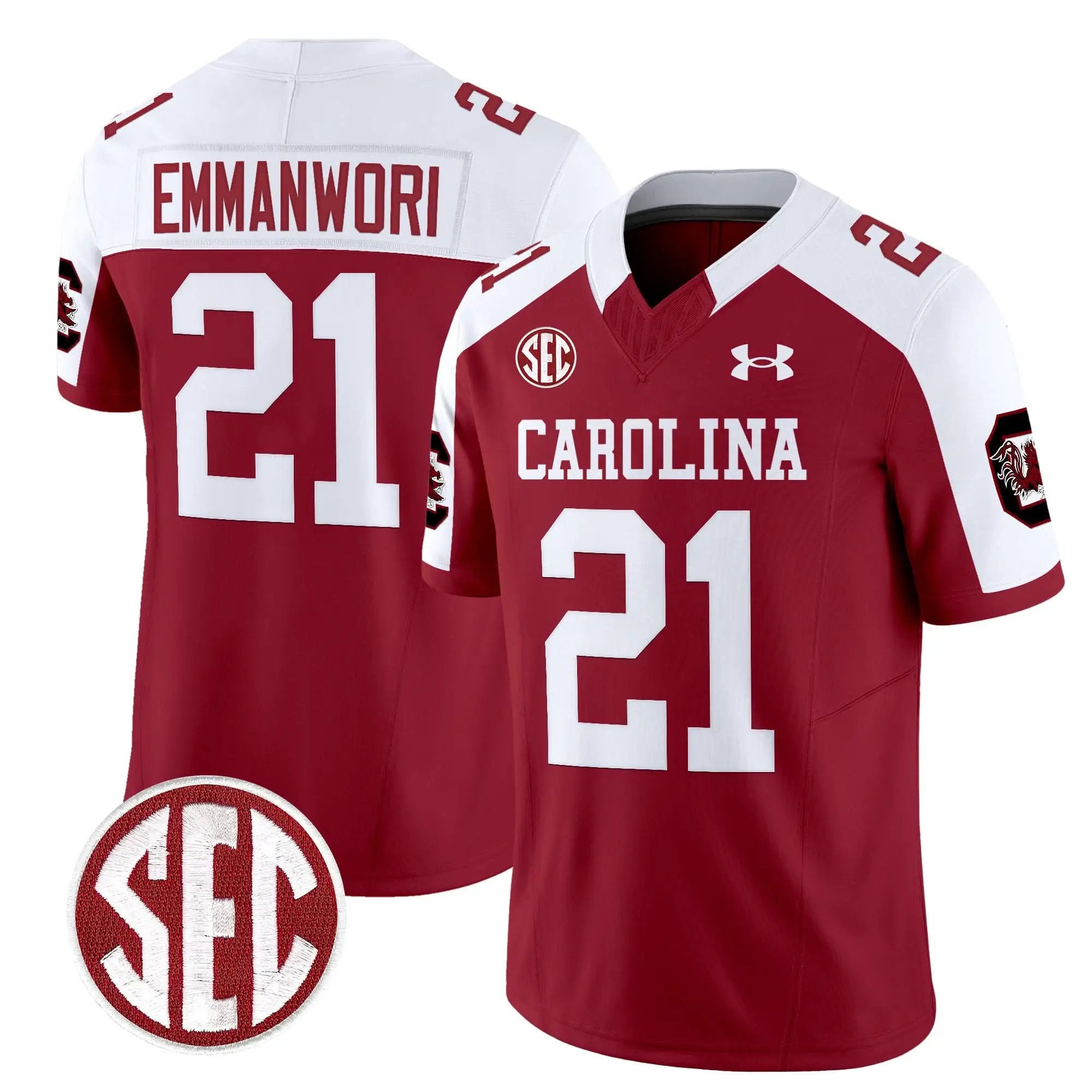 Men South Carolina Gamecocks Football 1980 Throwback Vapor Limited Jersey V2