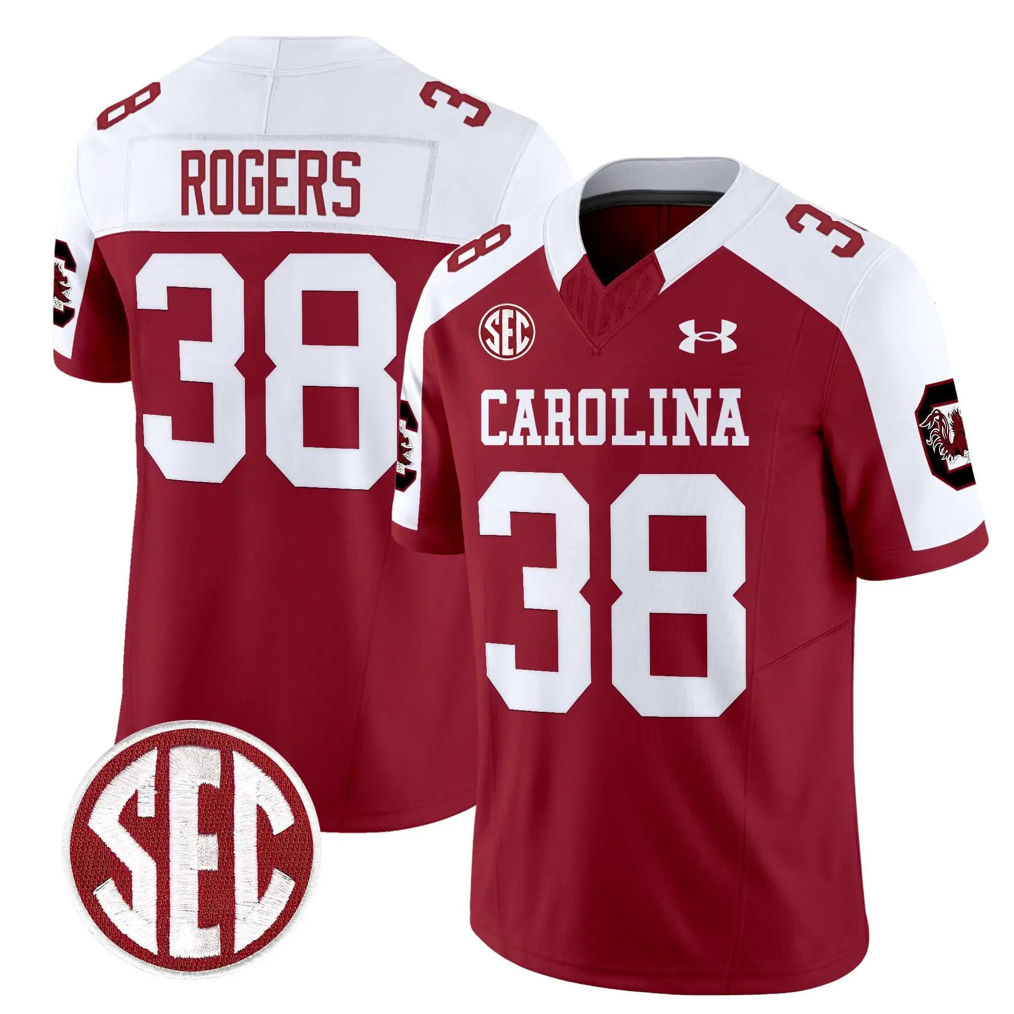 Men South Carolina Gamecocks Football 1980 Throwback Vapor Limited Jersey V2