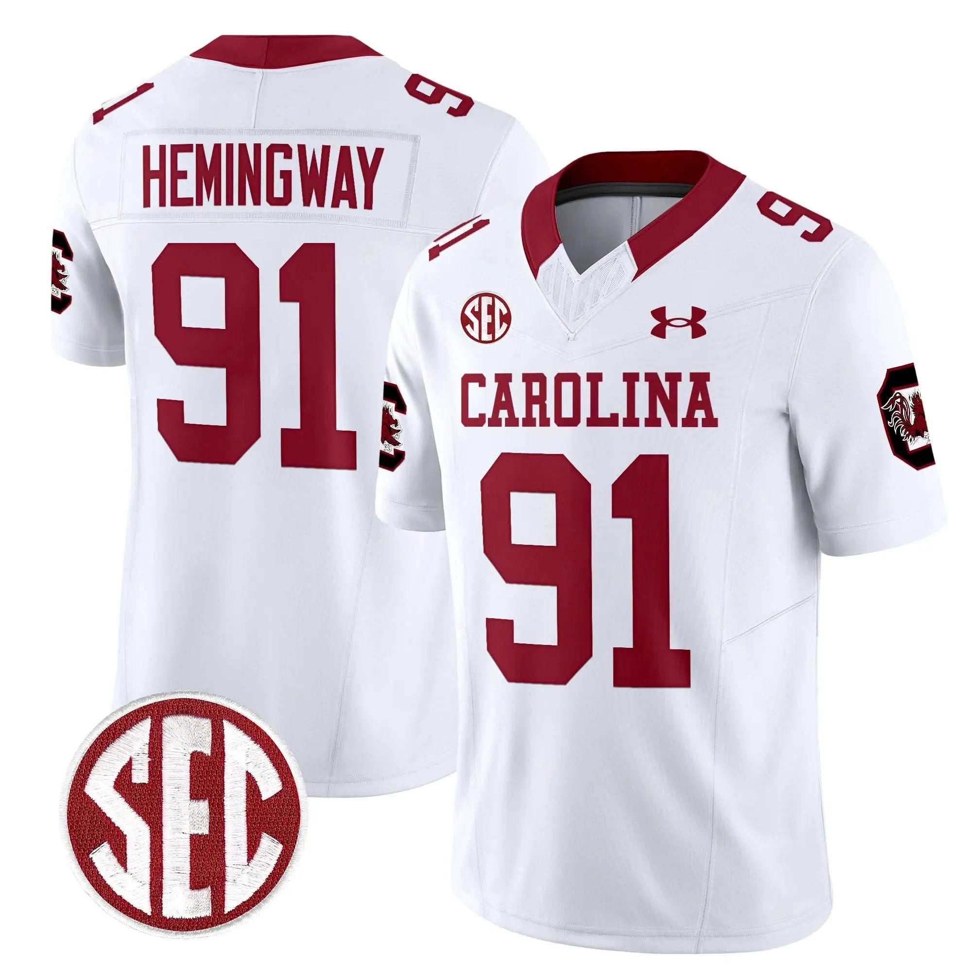 Men South Carolina Gamecocks Football 1980 Throwback Vapor Limited Jersey V2