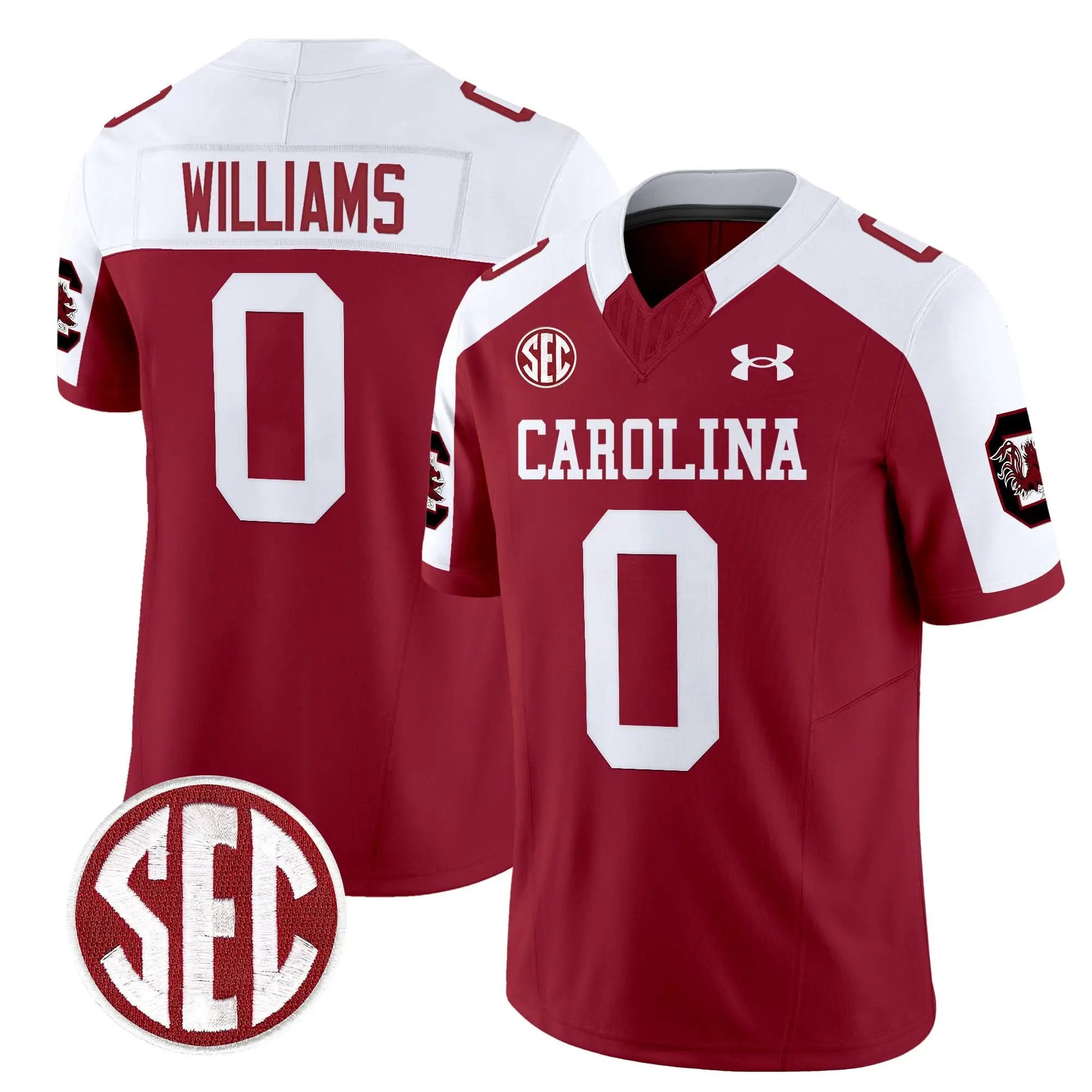 Men South Carolina Gamecocks Football 1980 Throwback Vapor Limited Jersey V2