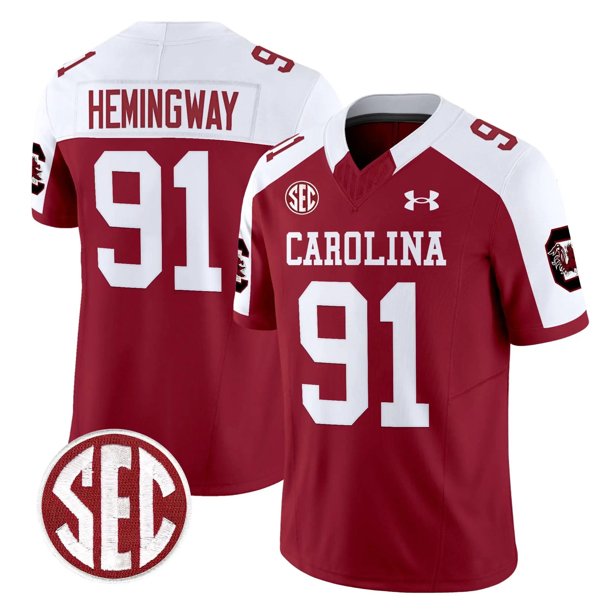 Men South Carolina Gamecocks Football 1980 Throwback Vapor Limited Jersey V2