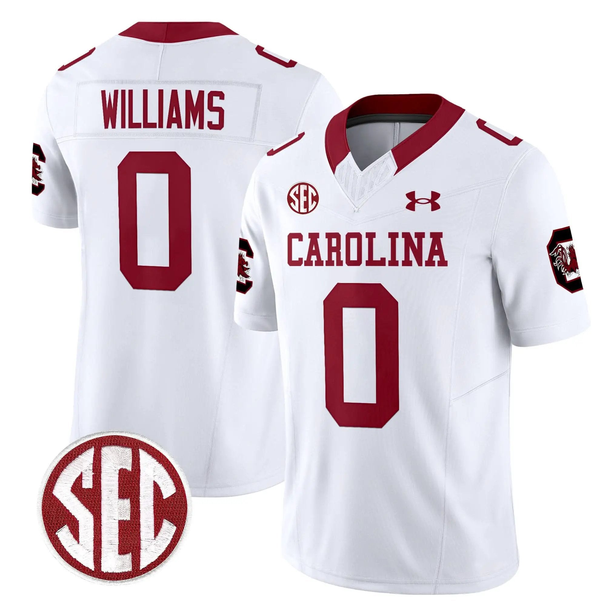 Men South Carolina Gamecocks Football 1980 Throwback Vapor Limited Jersey V2