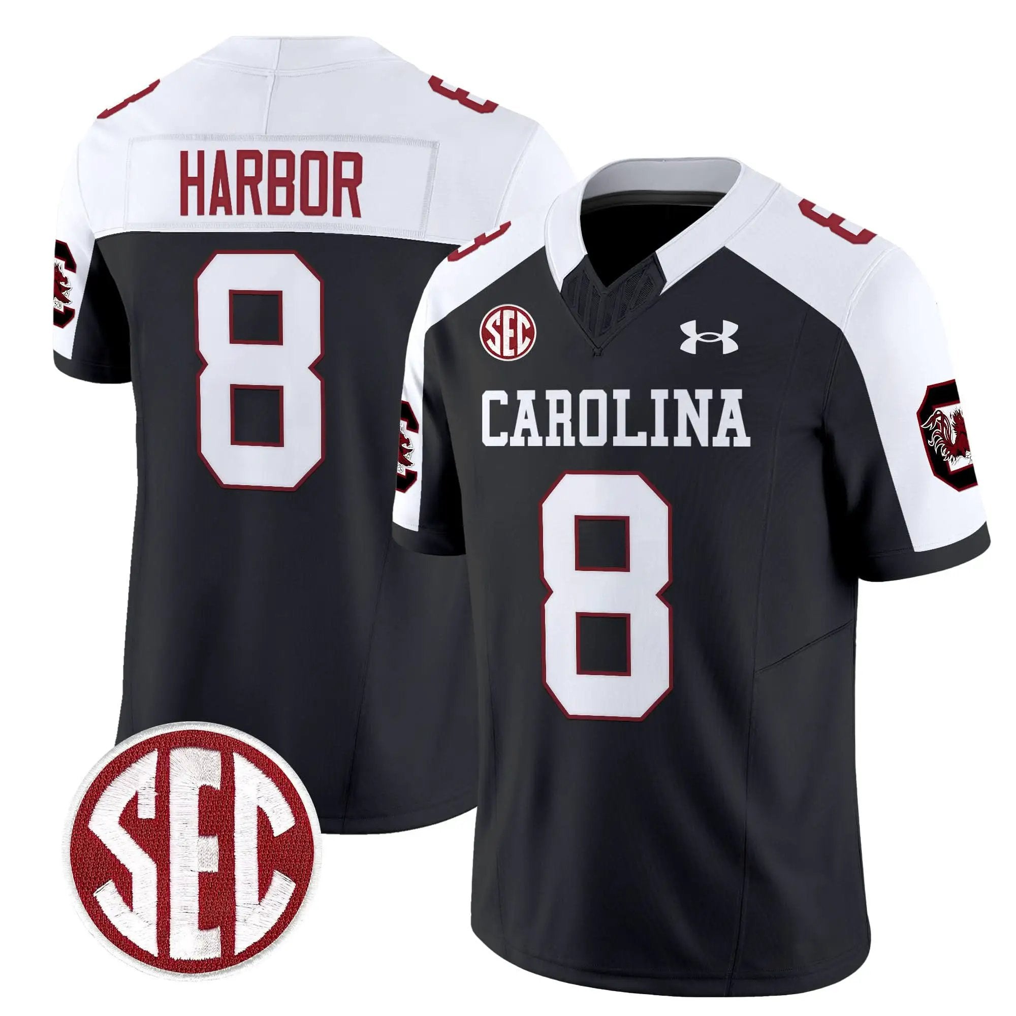 Men South Carolina Gamecocks Football 1980 Throwback Vapor Limited Jersey V2