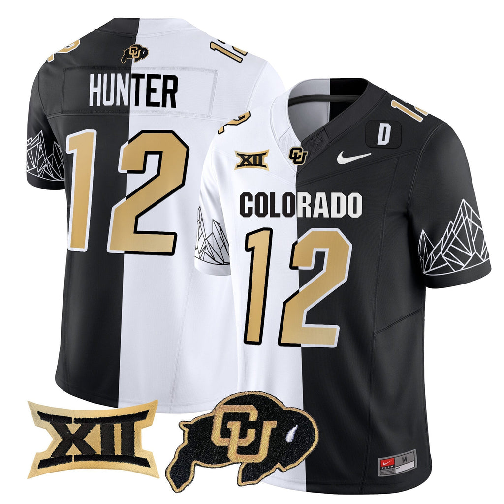 Men Colorado Buffaloes Vapor Limited Jersey V3 - Big 12 XII Patch - All Stitched
