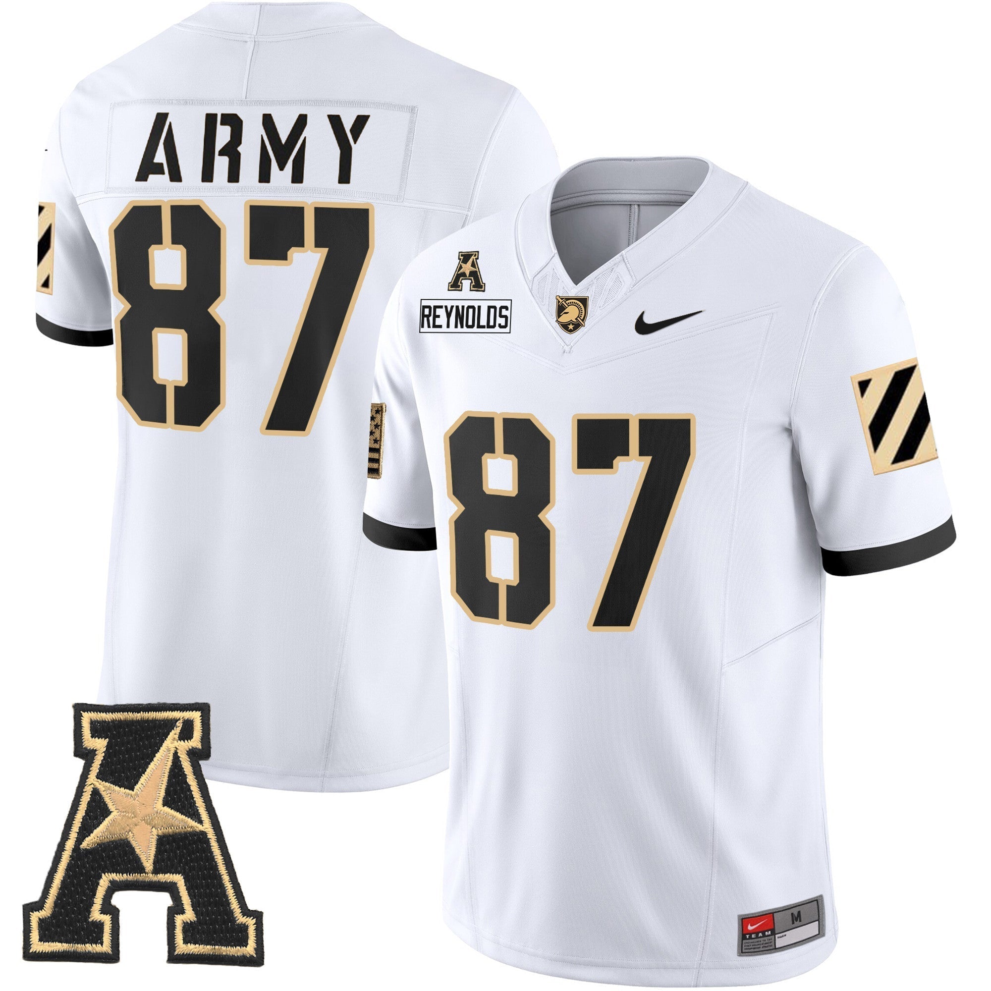 Men Army Black Knights 2024 Vapor Limited Jersey - AAC Patch - All Stitched