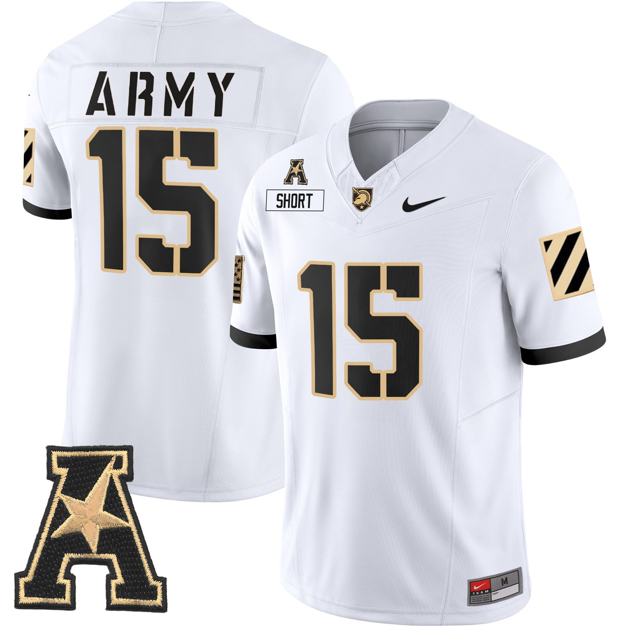 Men Army Black Knights 2024 Vapor Limited Jersey - AAC Patch - All Stitched
