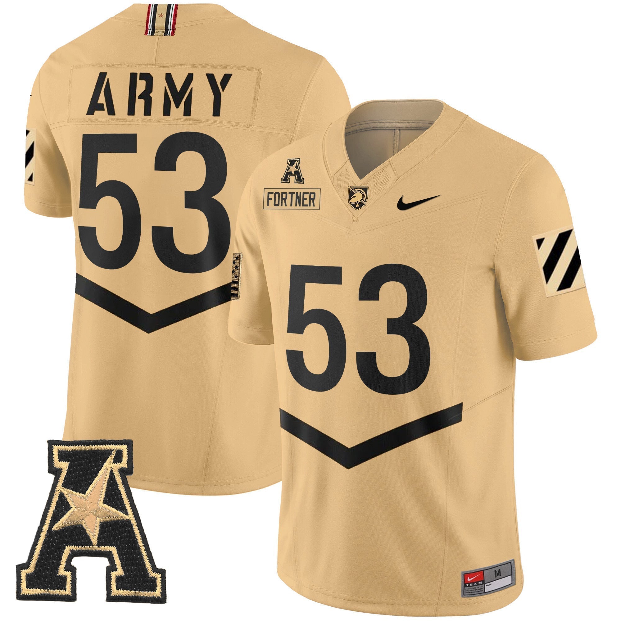 Men Army Black Knights 2024 Vapor Limited Jersey - AAC Patch - All Stitched