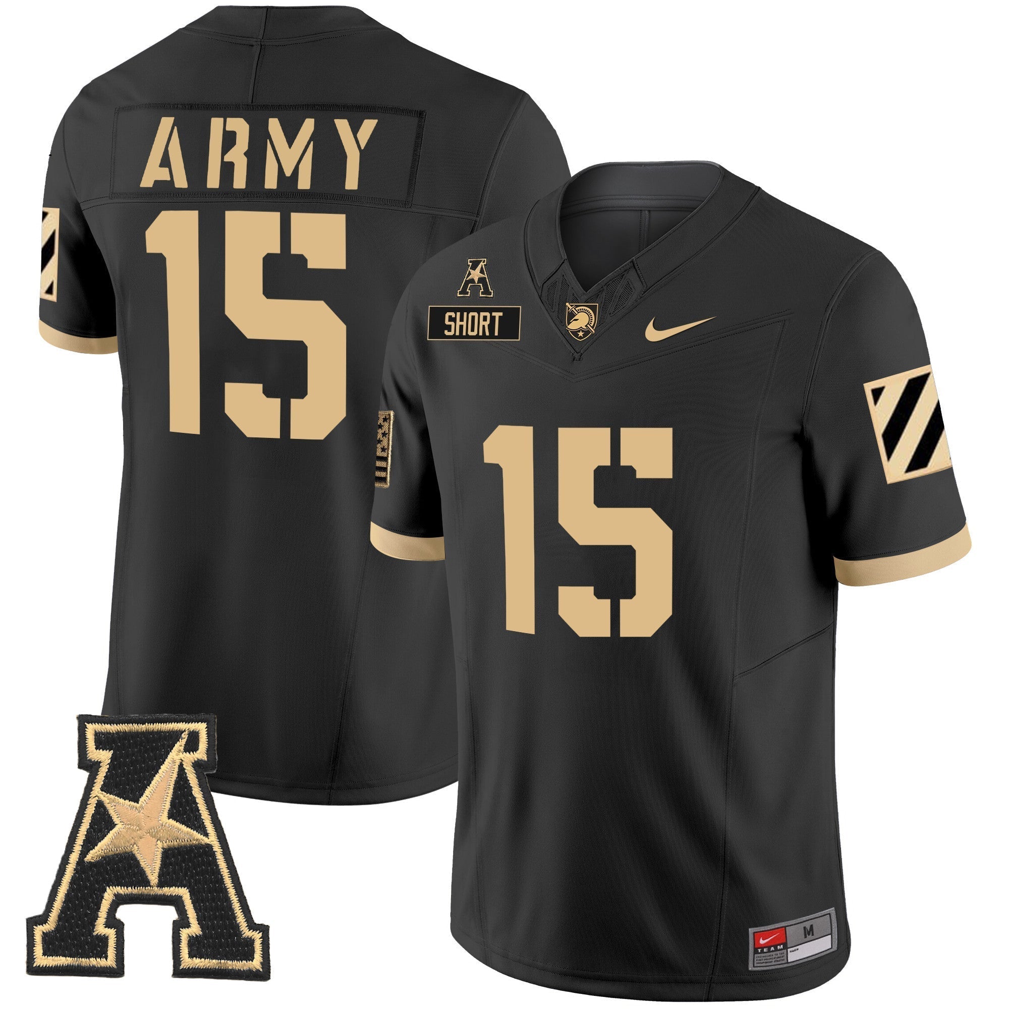 Men Army Black Knights 2024 Vapor Limited Jersey - AAC Patch - All Stitched
