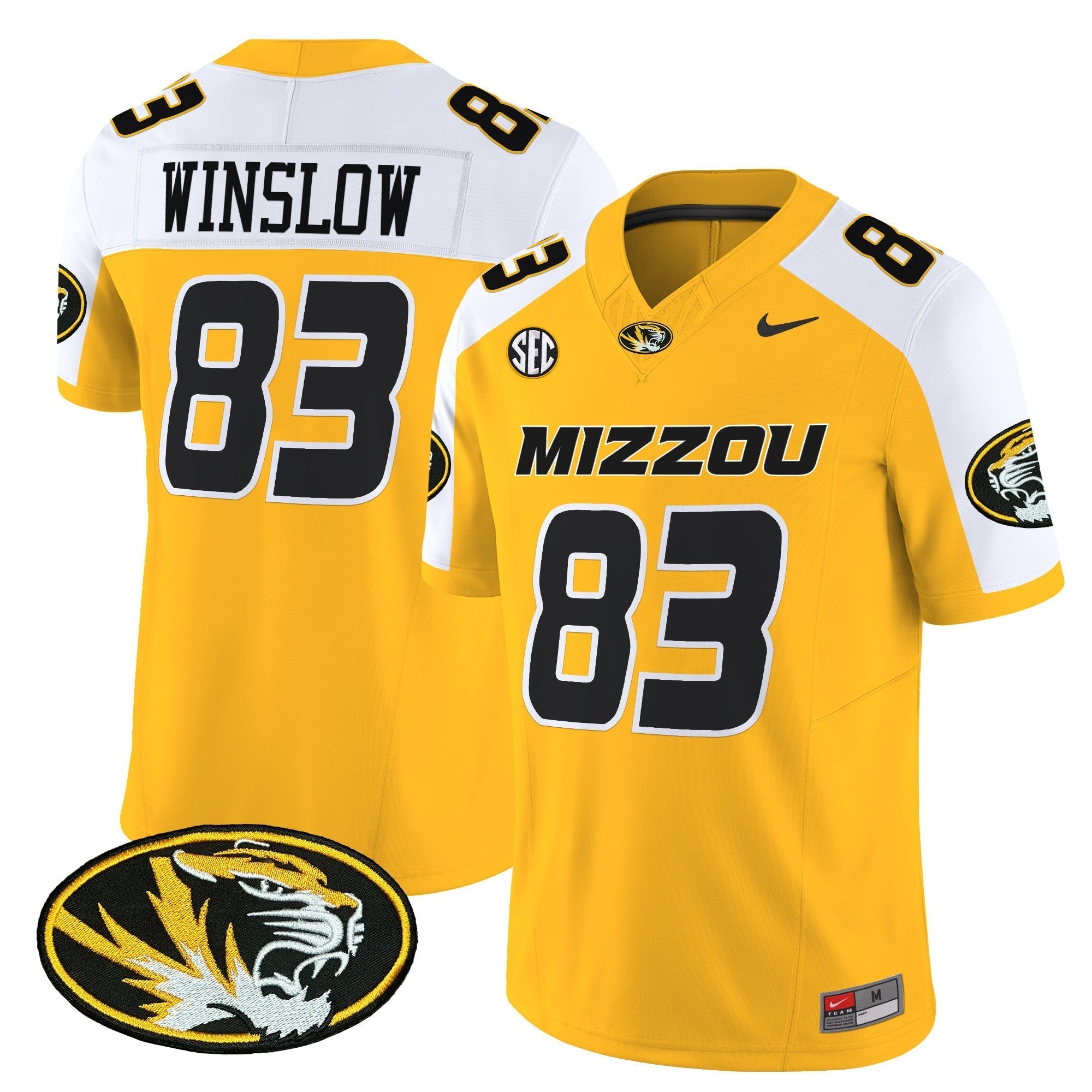 Men Missouri Tigers Vapor Limited Jersey - All Stitched