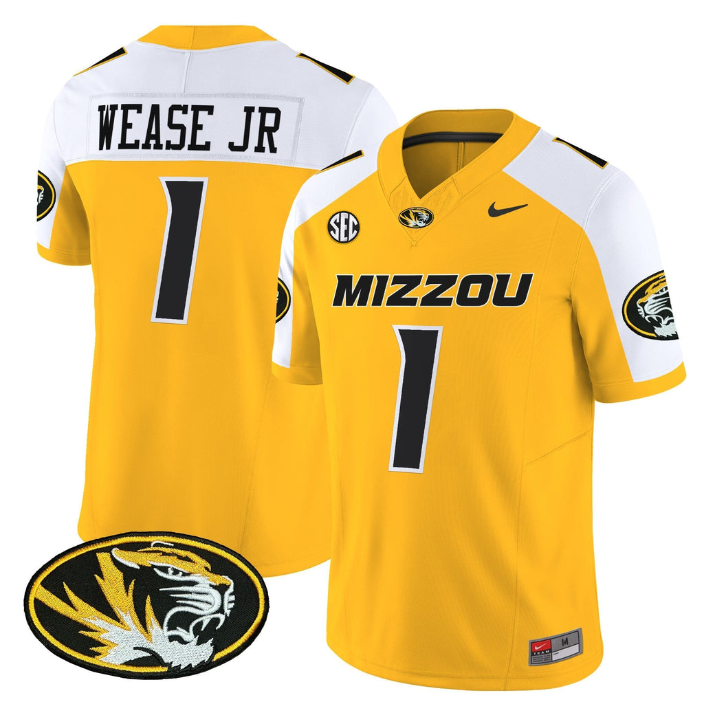 Men Missouri Tigers Vapor Limited Jersey - All Stitched