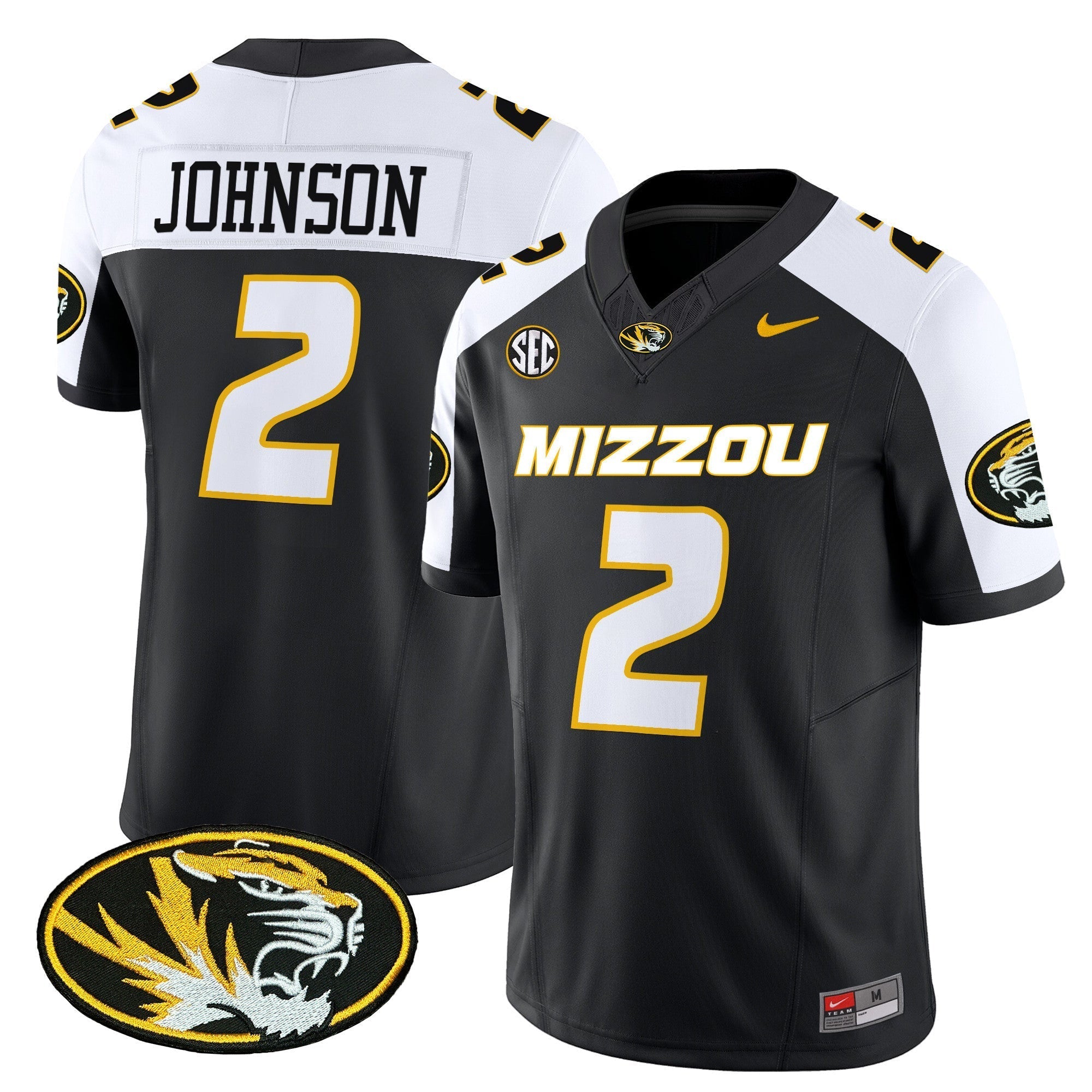 Men Missouri Tigers Vapor Limited Jersey - All Stitched