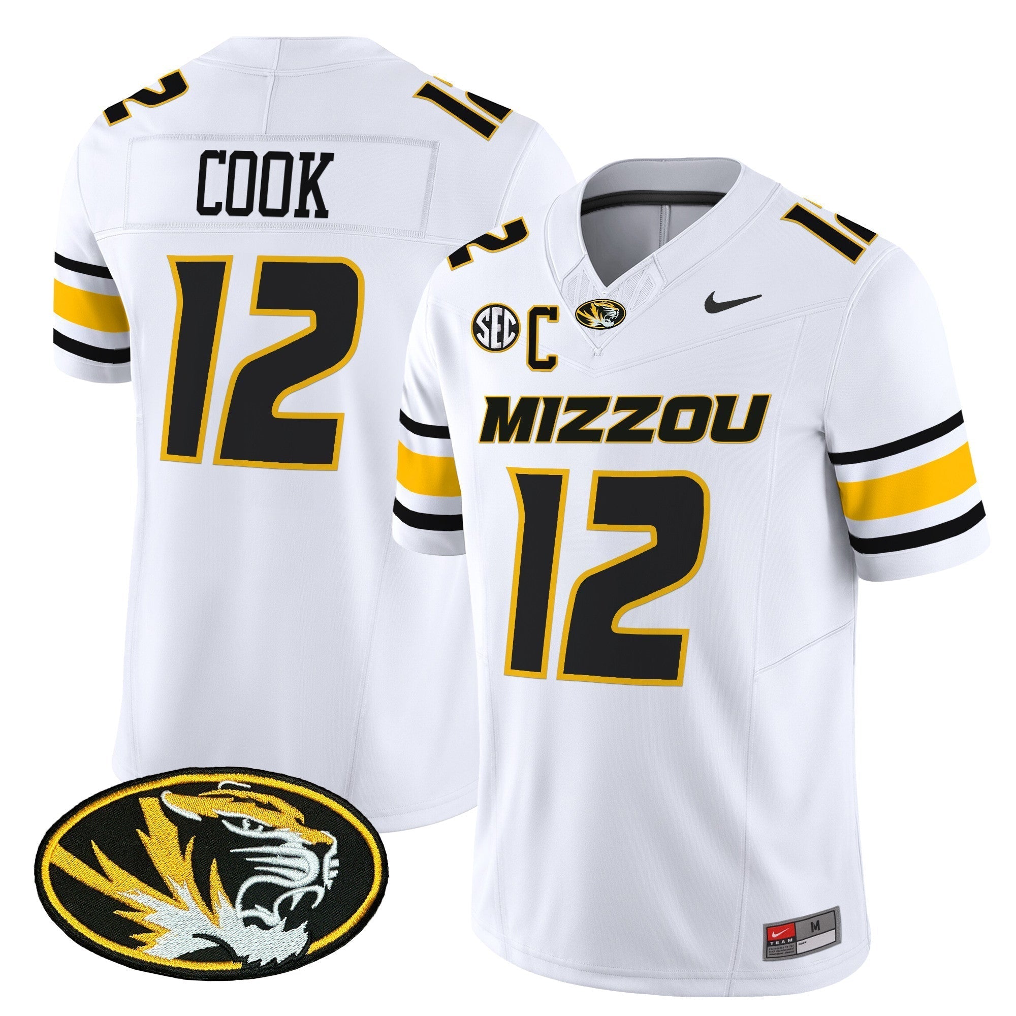 Men Missouri Tigers Vapor Limited Jersey - All Stitched