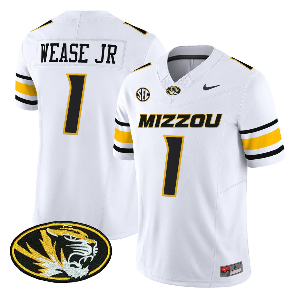 Men Missouri Tigers Vapor Limited Jersey - All Stitched