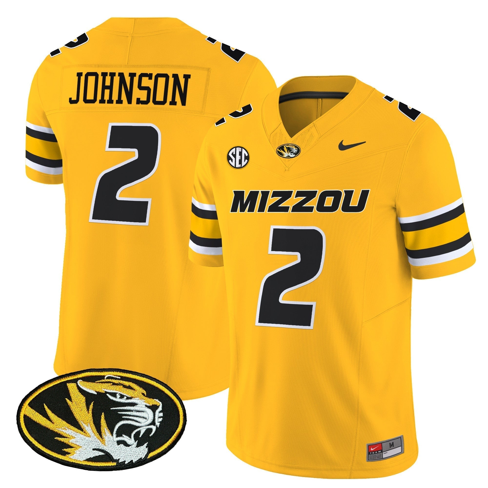 Men Missouri Tigers Vapor Limited Jersey - All Stitched