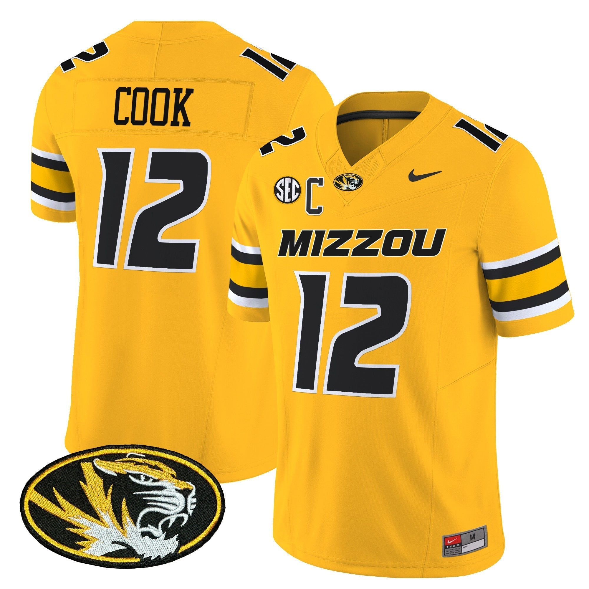 Men Missouri Tigers Vapor Limited Jersey - All Stitched