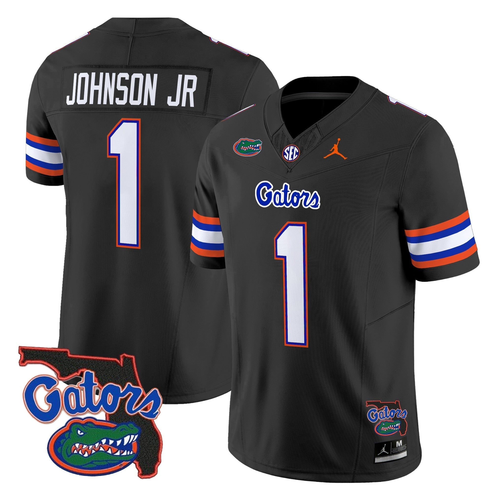 Men Florida Gators 2024 Florida Patch Vapor Limited Jersey - All Stitched