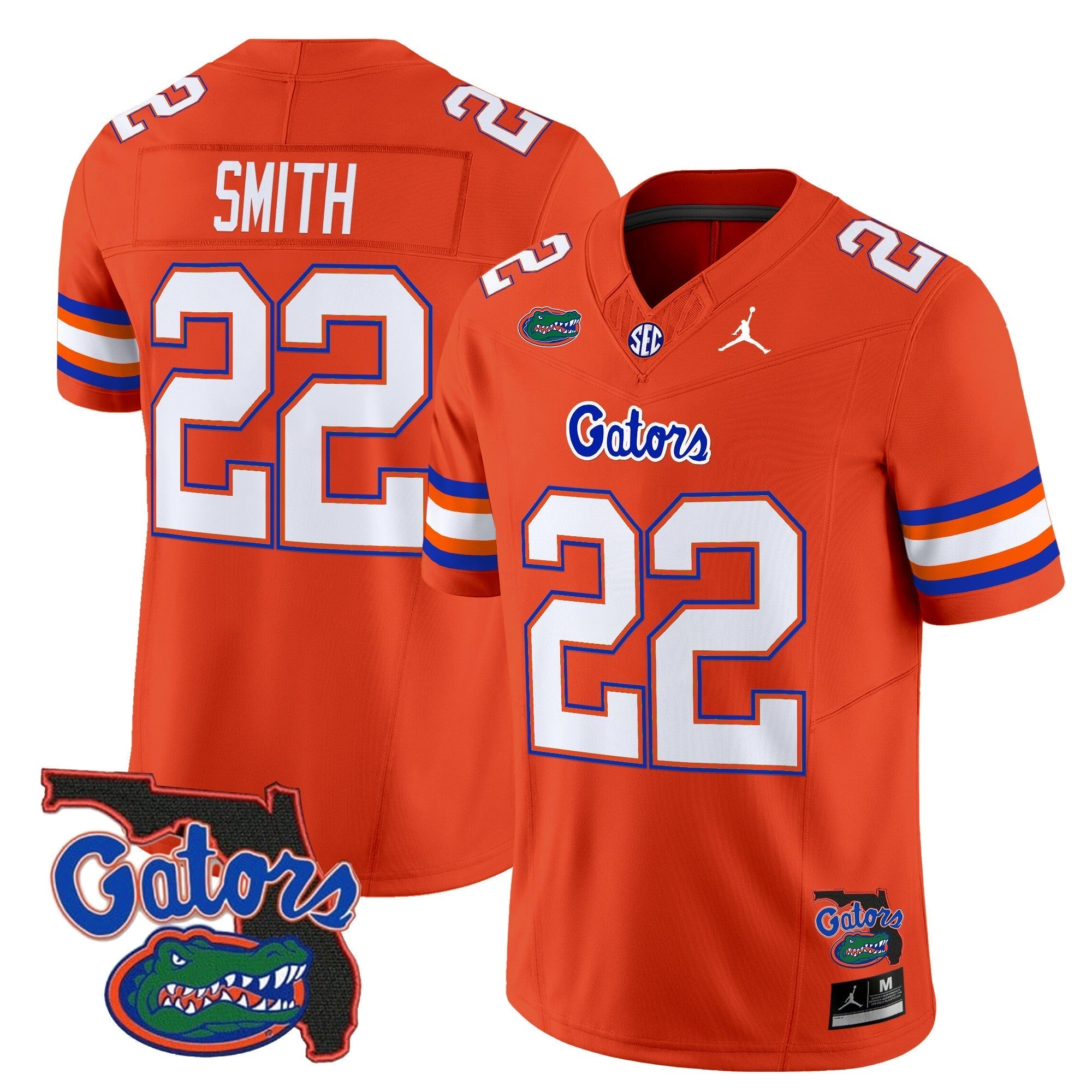Men Florida Gators 2024 Florida Patch Vapor Limited Jersey - All Stitched