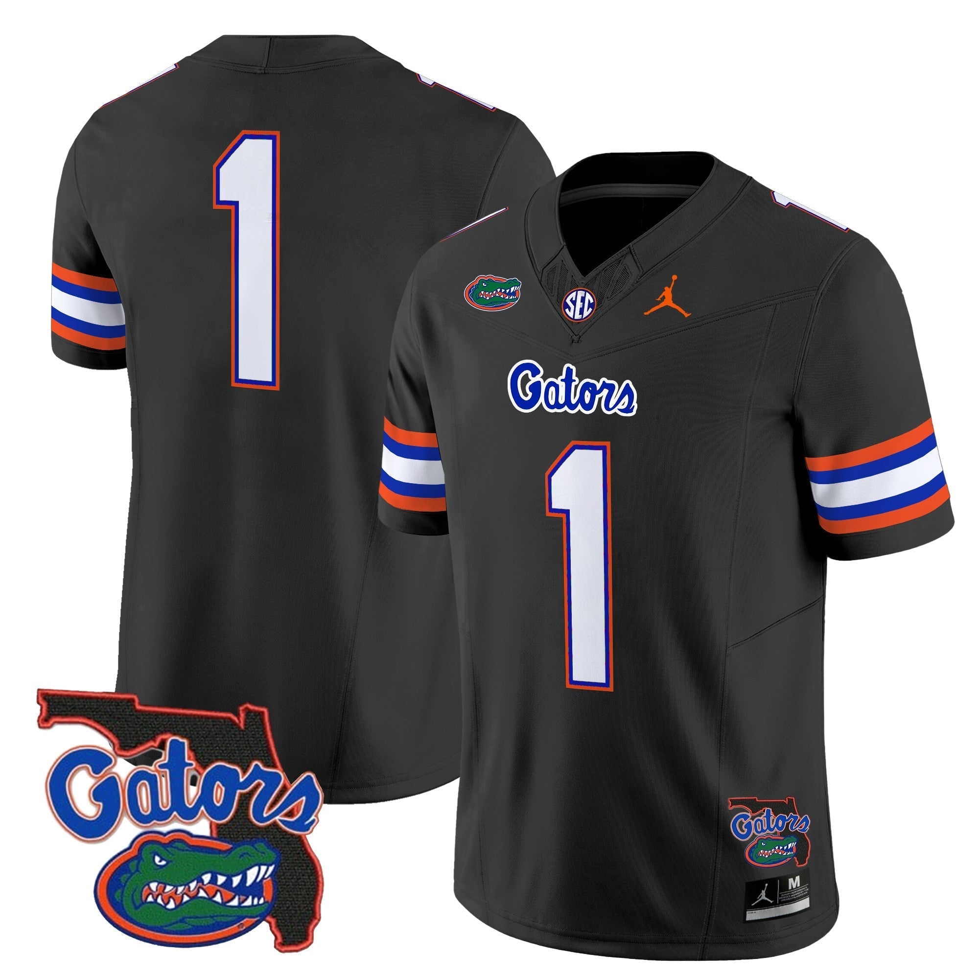 Men Florida Gators 2024 Florida Patch Vapor Limited Jersey - All Stitched