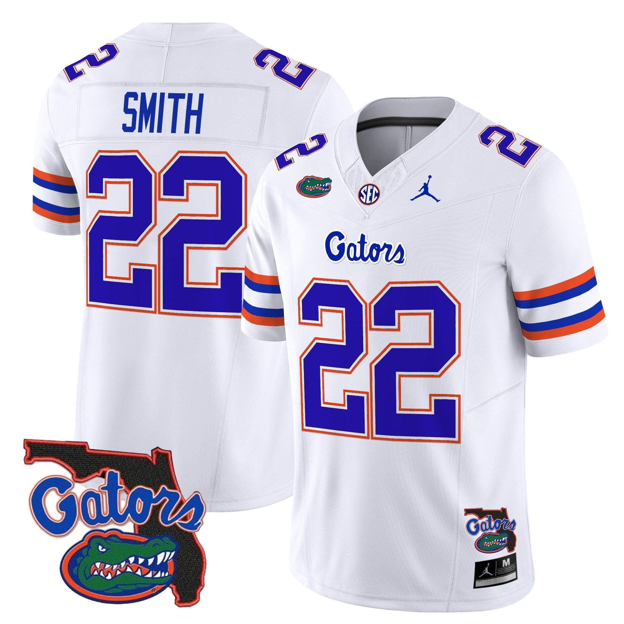 Men Florida Gators 2024 Florida Patch Vapor Limited Jersey - All Stitched