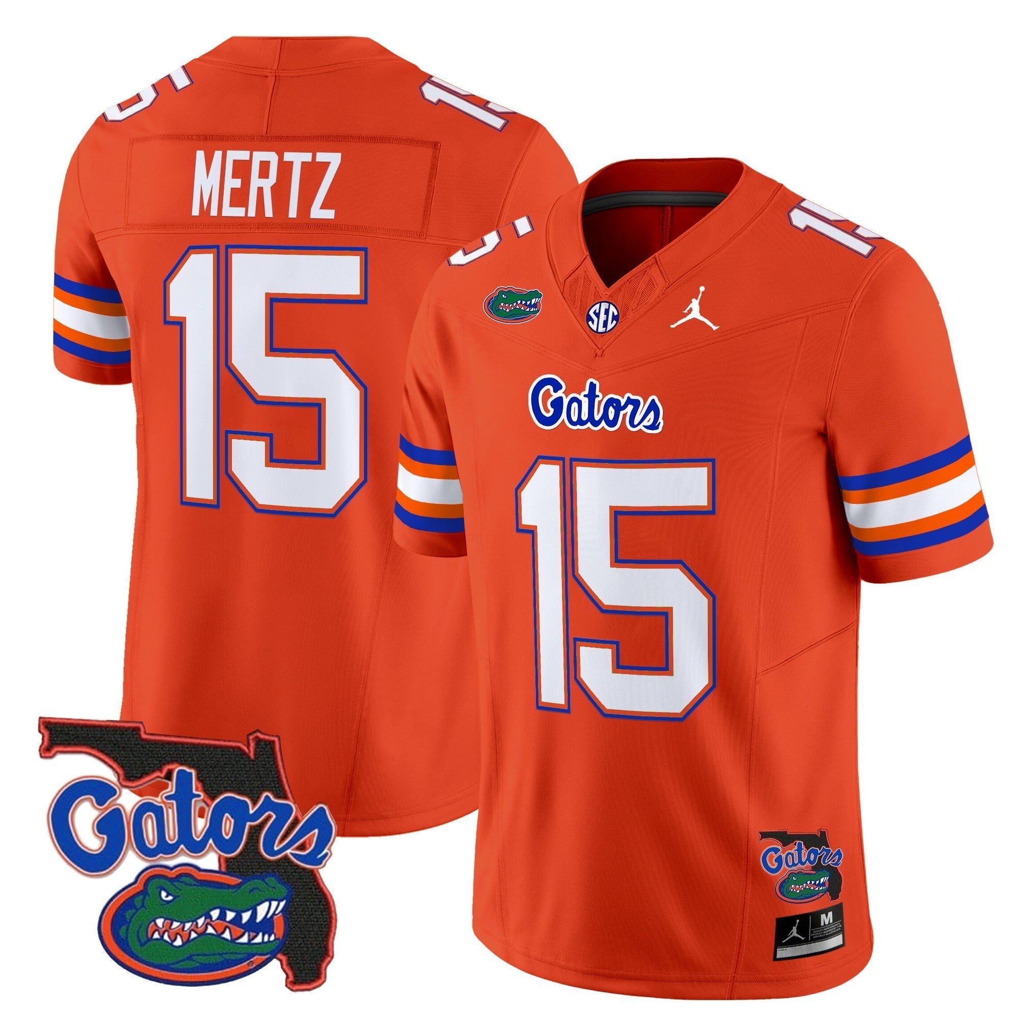 Men Florida Gators 2024 Florida Patch Vapor Limited Jersey - All Stitched
