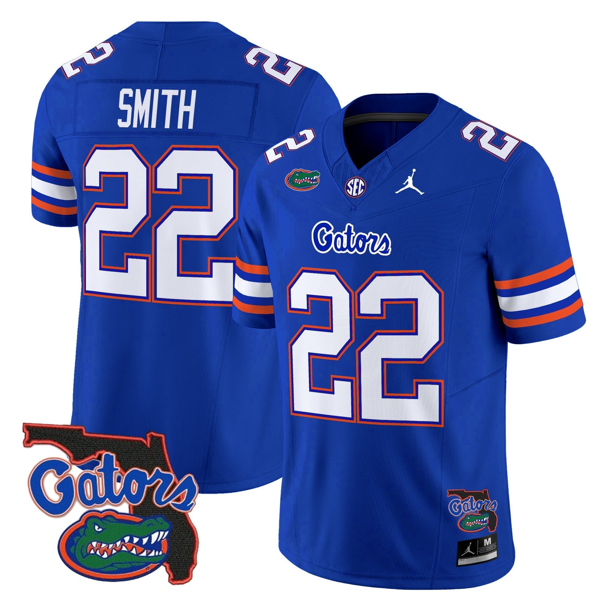 Men Florida Gators 2024 Florida Patch Vapor Limited Jersey - All Stitched